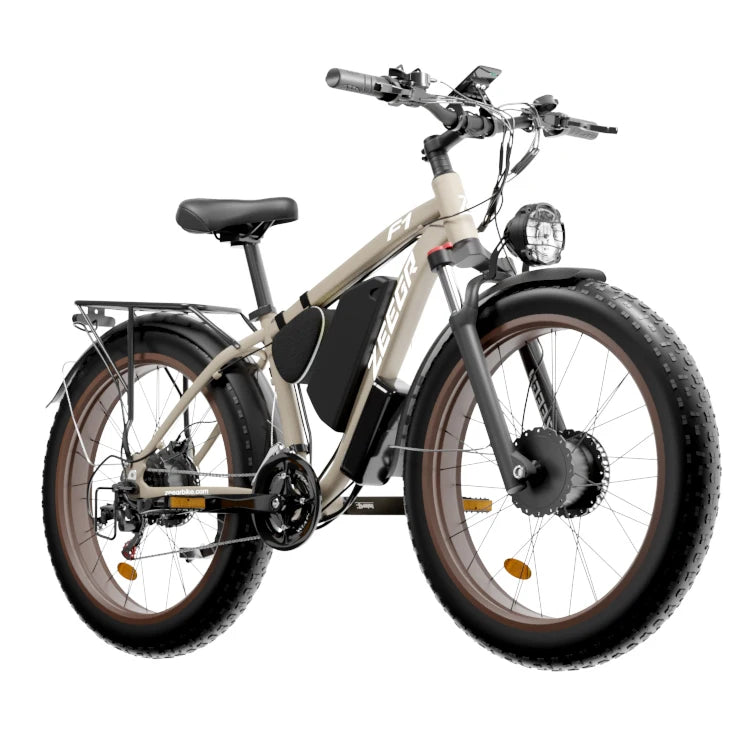 e-bike full suspension power bicycle