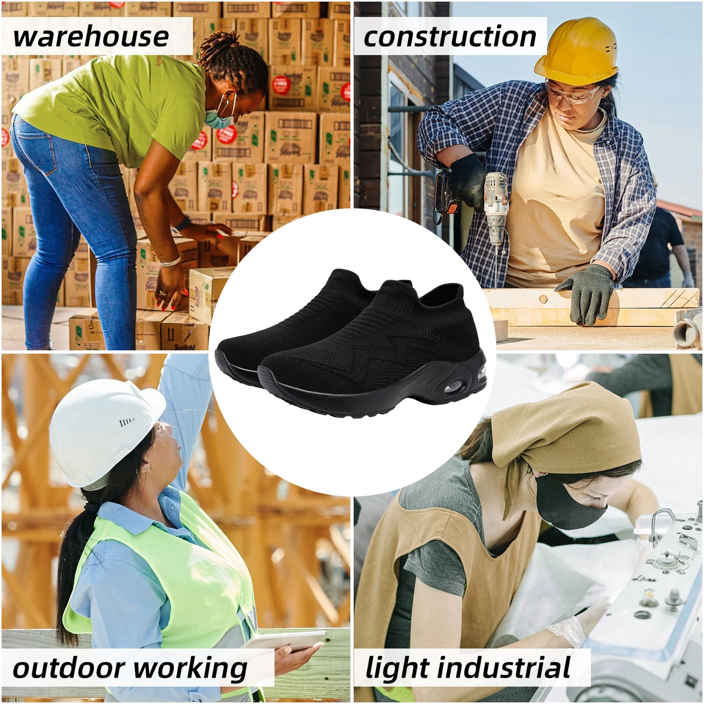 Breathable Steel Toe Shoes