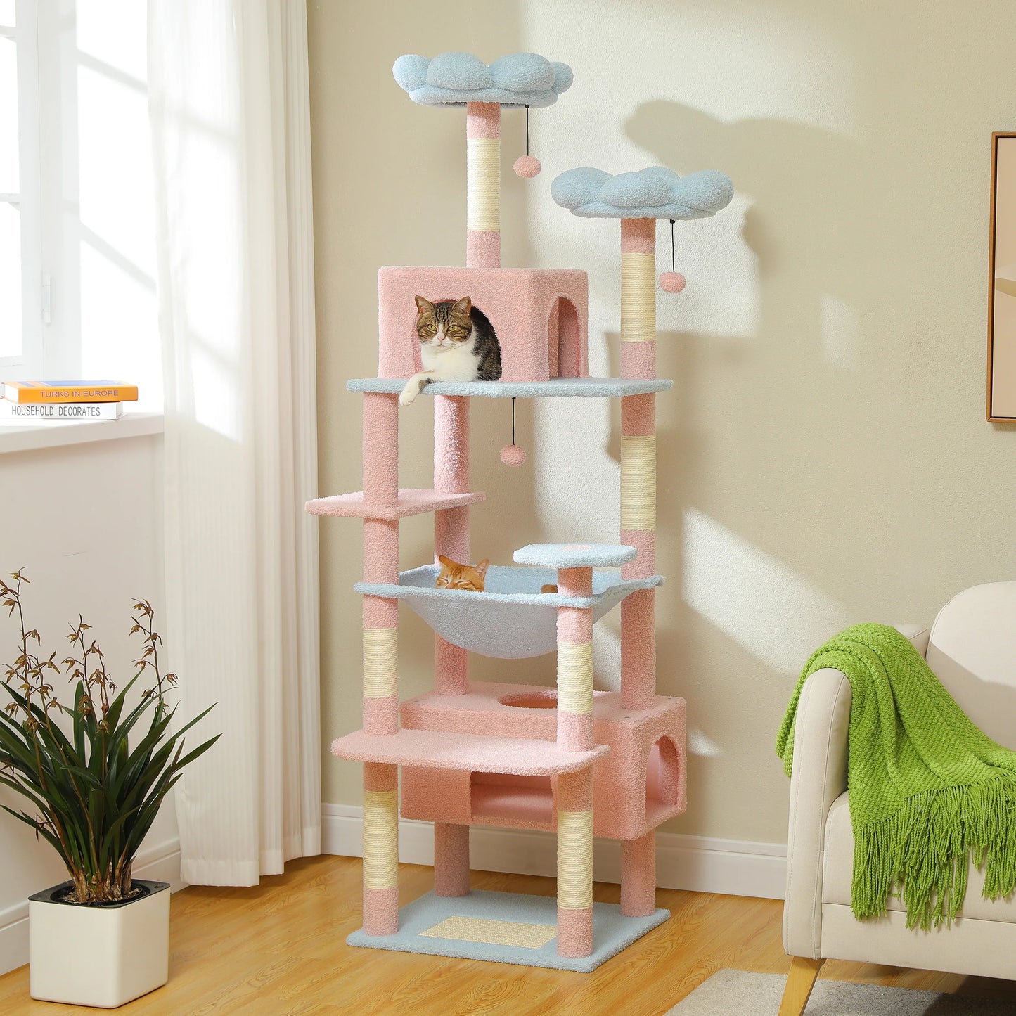 Large Cat Tree Tower