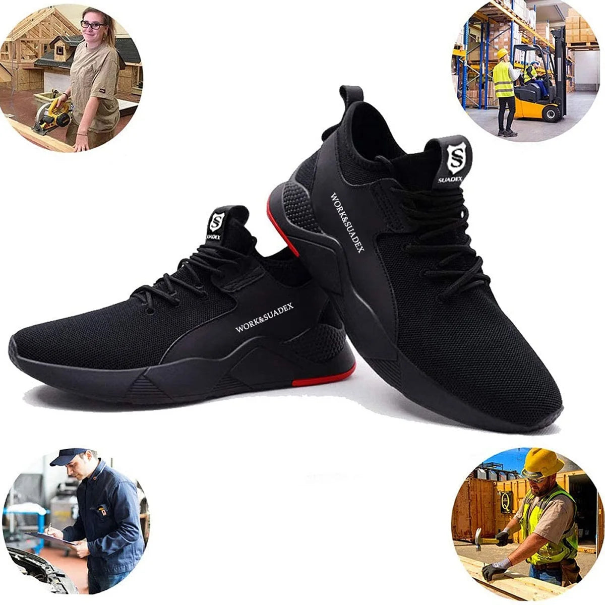 Men Steel Toe Shoes