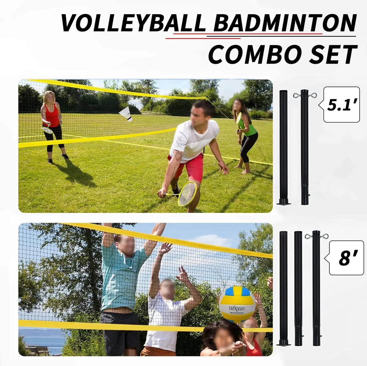 Volleyball Combo Set