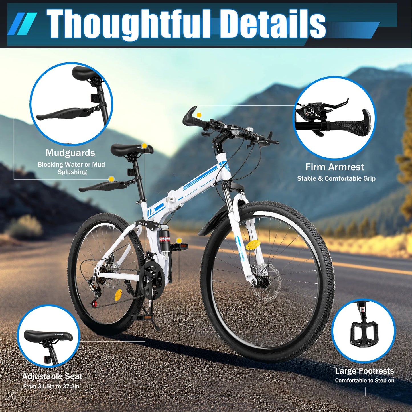 Foldable Bike for Adults