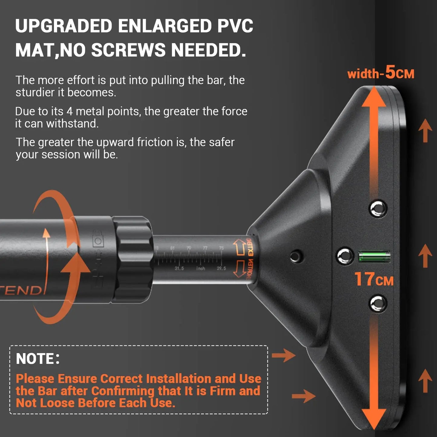 Adjustable Pull Up Bar