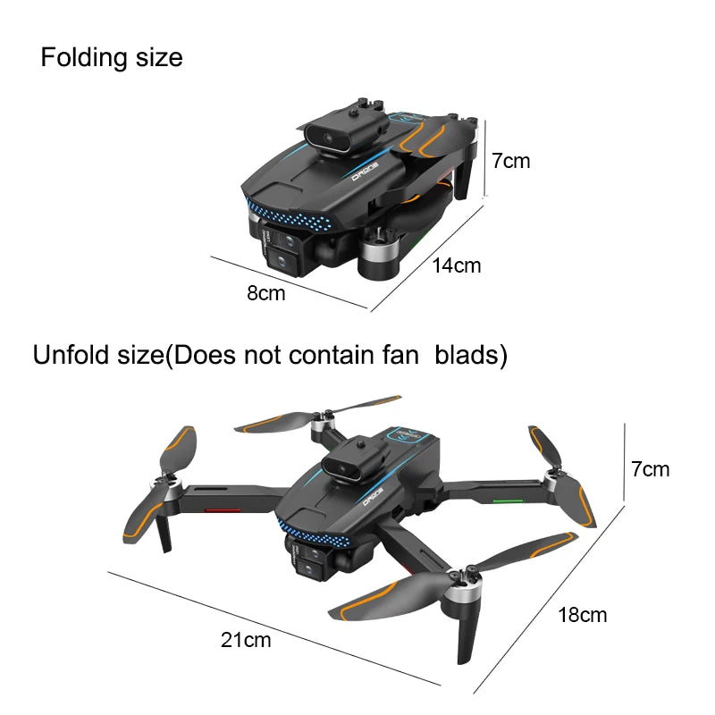 Drone Professional Camera Brushless 360° Obstacle Avoidance