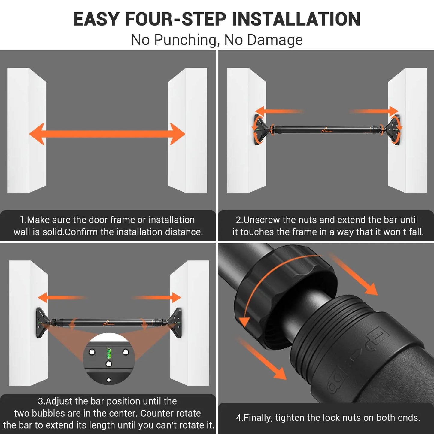 Adjustable Pull Up Bar