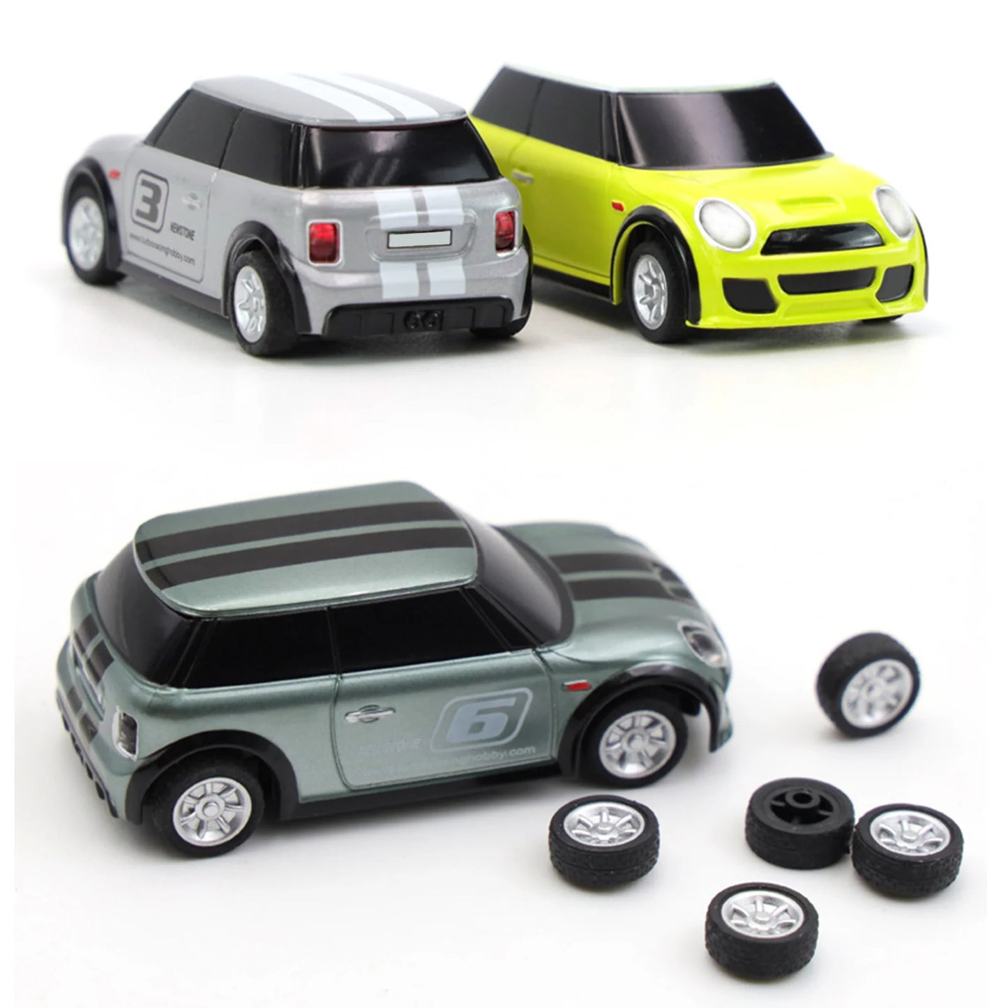 Mini Paintable RC Cars